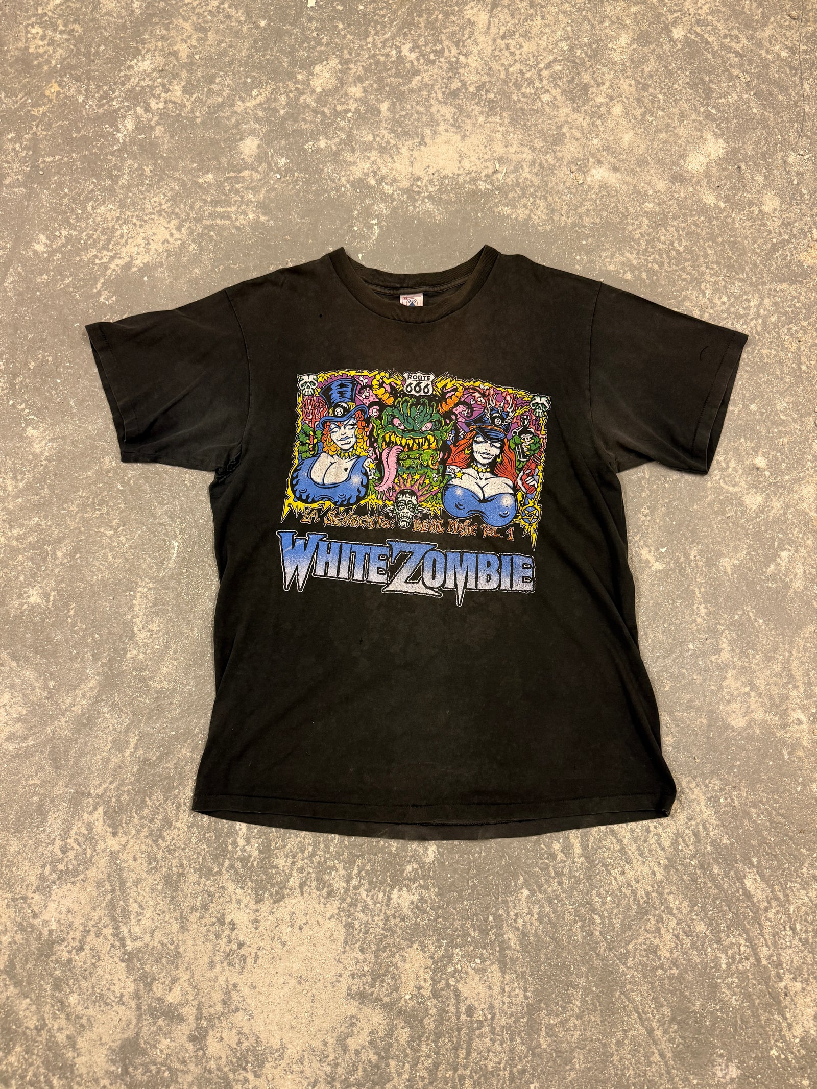 Vintage White Zombie T-shirt (XL)
