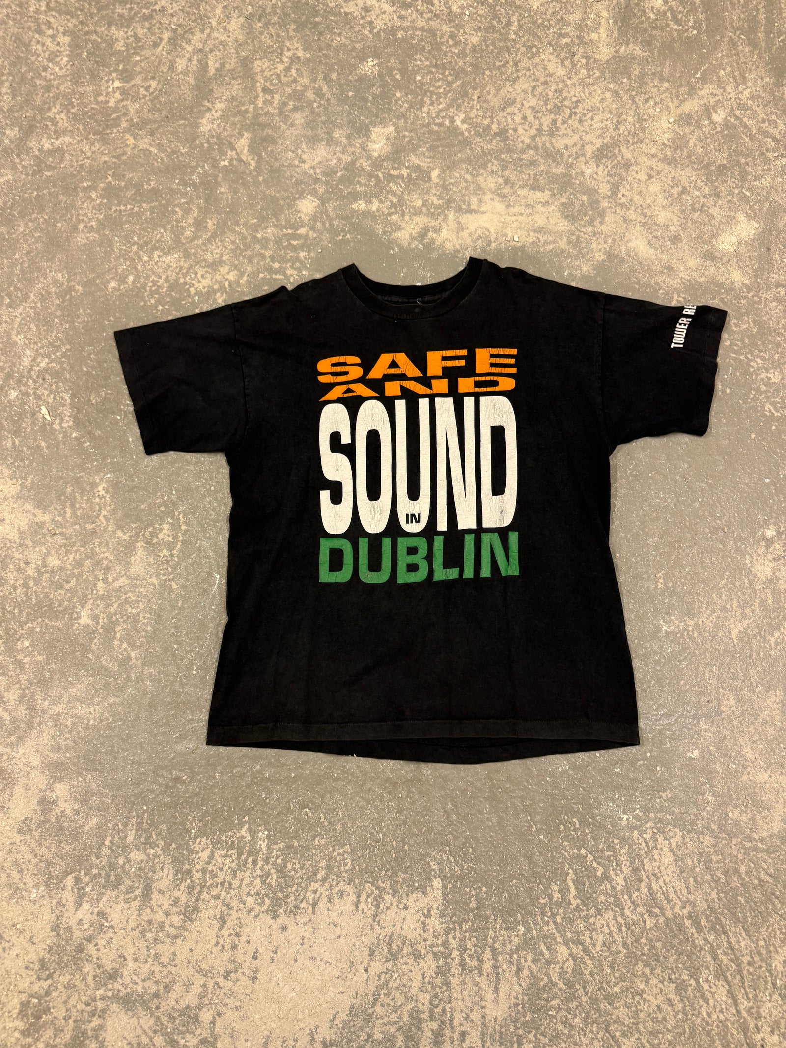 Vintage Safe and Sound in Dublin T-shirt (XL)