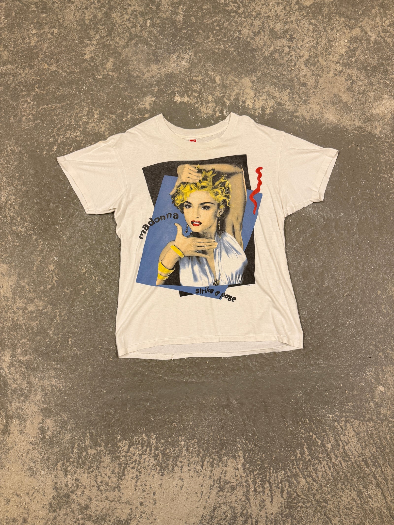 Vintage Madonna Blond Ambition World tour T-shirt