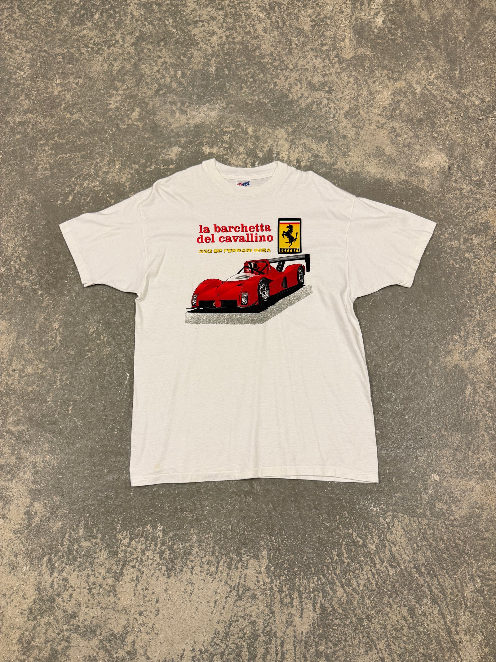 Vintage 333 SP Ferrari IMSA T-shirt (XL)