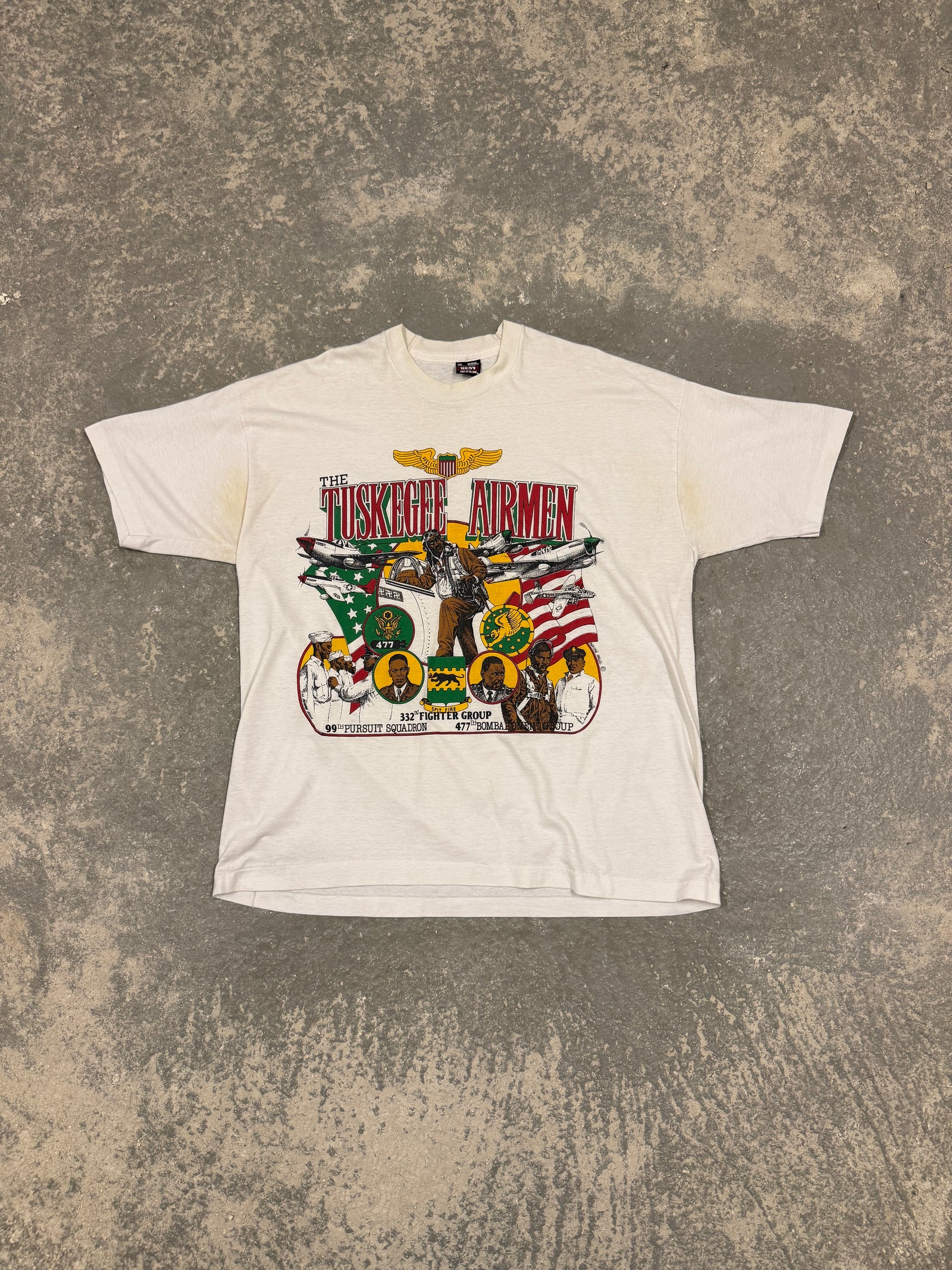 Vintage The Skegee Airmen T-shirt (XXL)