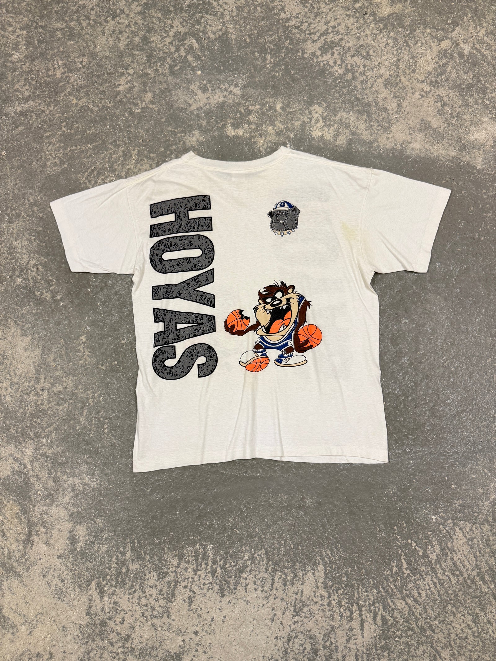 Vintage Taz Hoyas Basketball T-shirt (L)