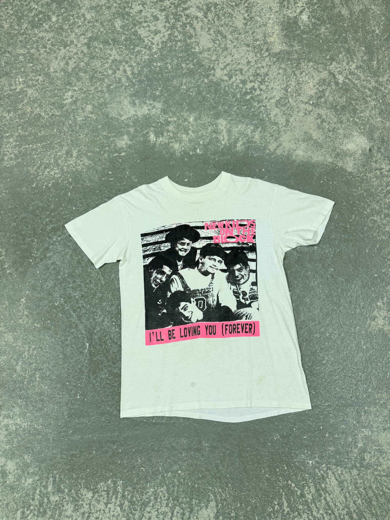 Vintage New Kids on the Block I will love you (forever) T-shirt (XL)