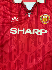 Vintage Cantona Manchester United 1993 Jersey (L)