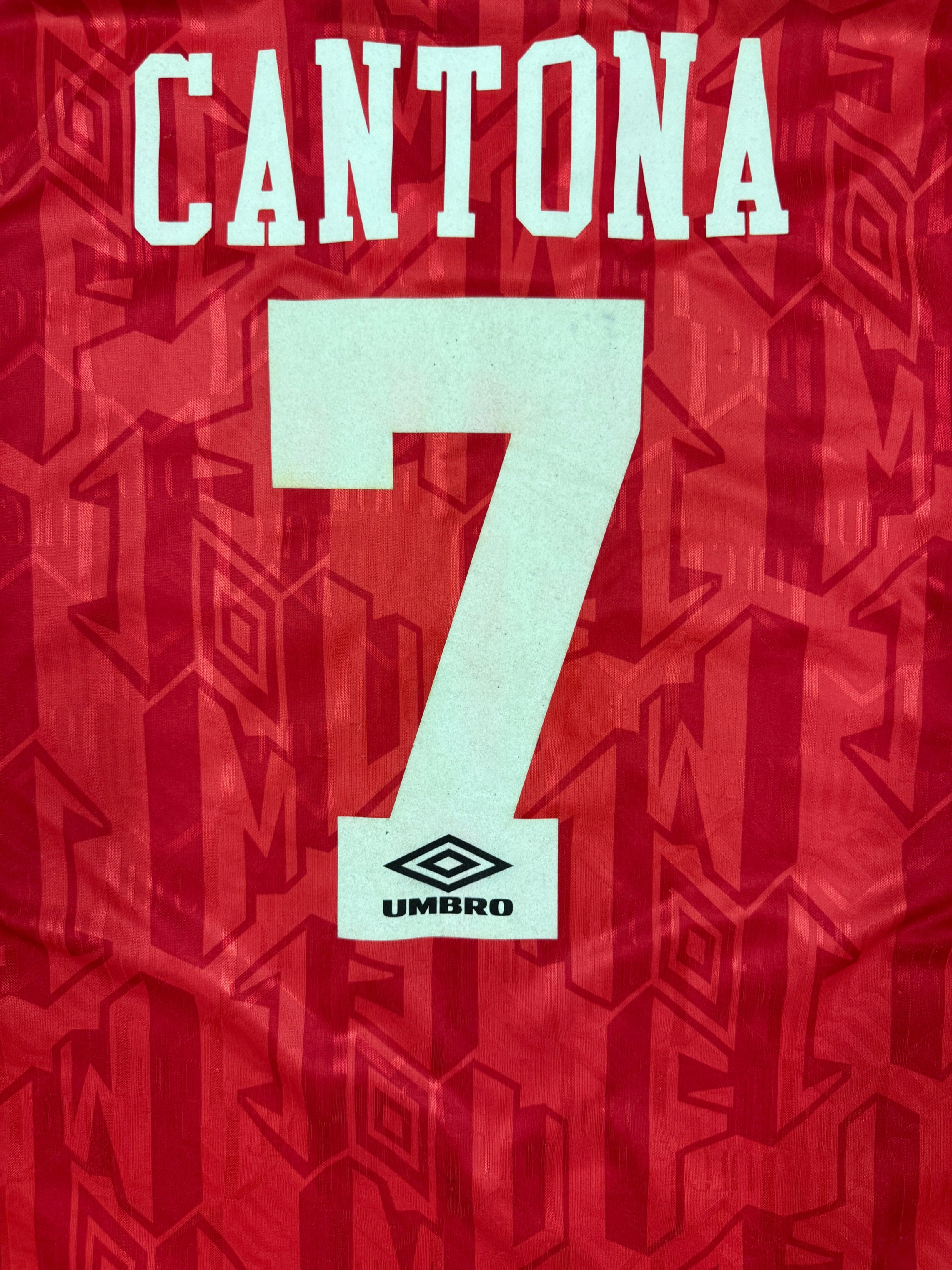 Vintage Cantona Manchester United 1993 Jersey (L)