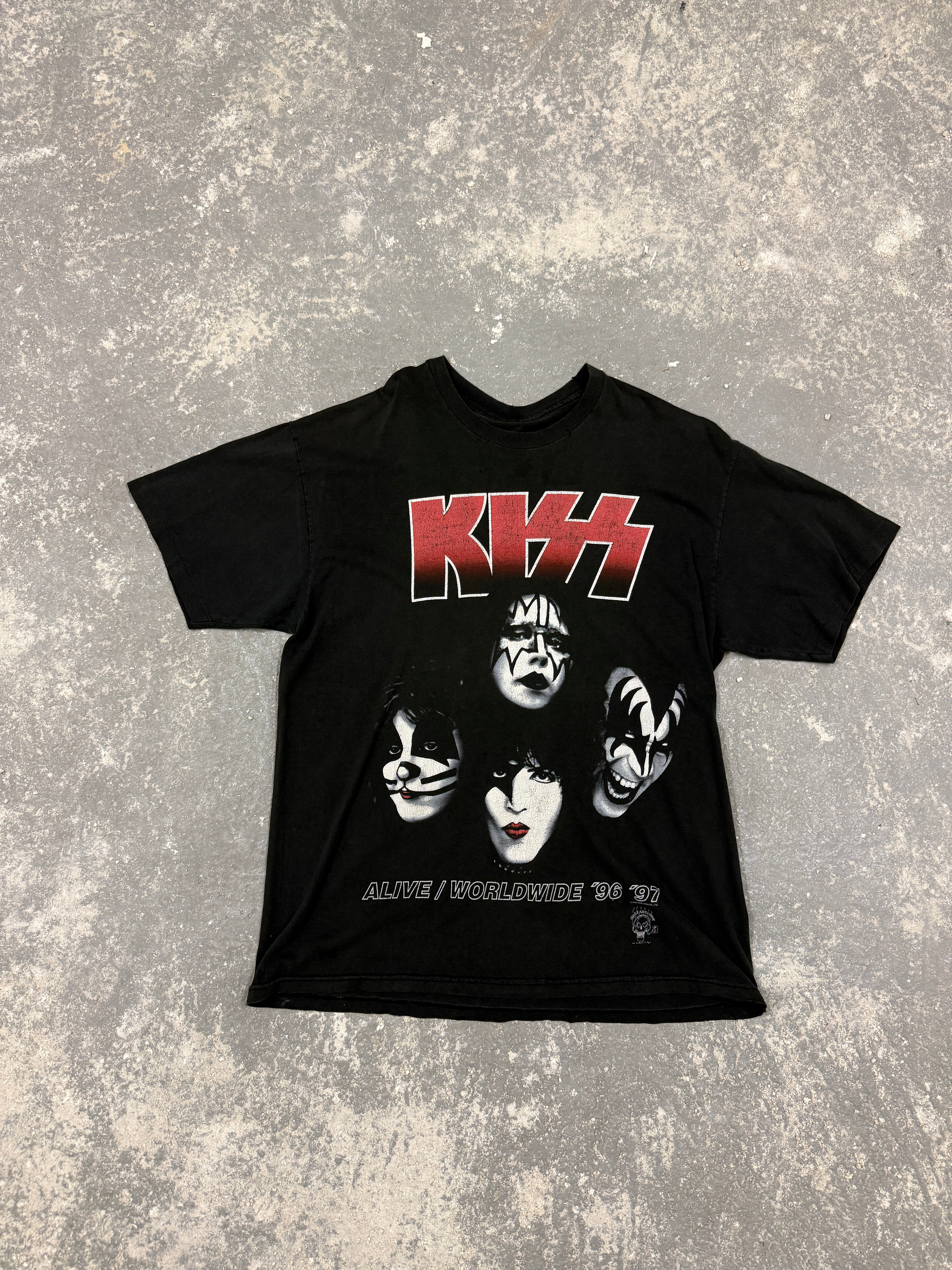 Vintage Kiss I wanted the best, I got the best T-shirt (XL