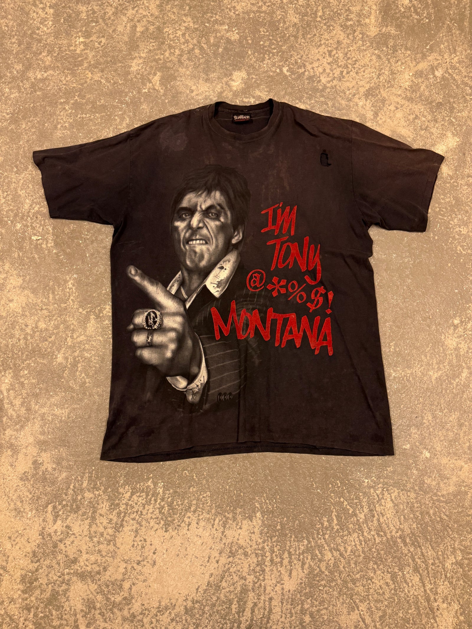 Vintage I am Tony Montana T-shirt (3XL)