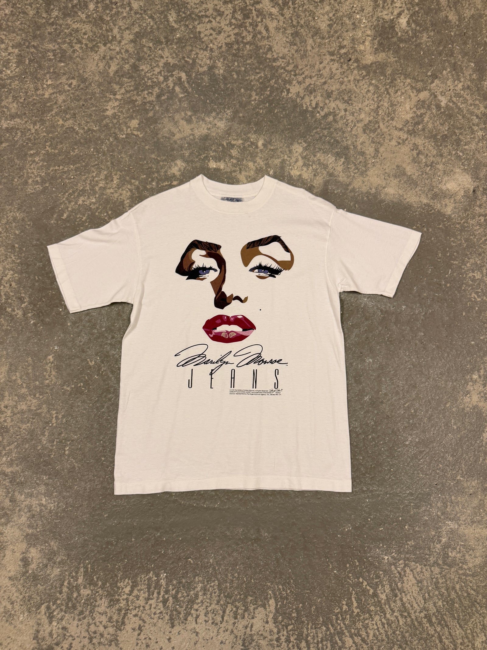 Vintage Marilyn Monroe jeans T-shirt