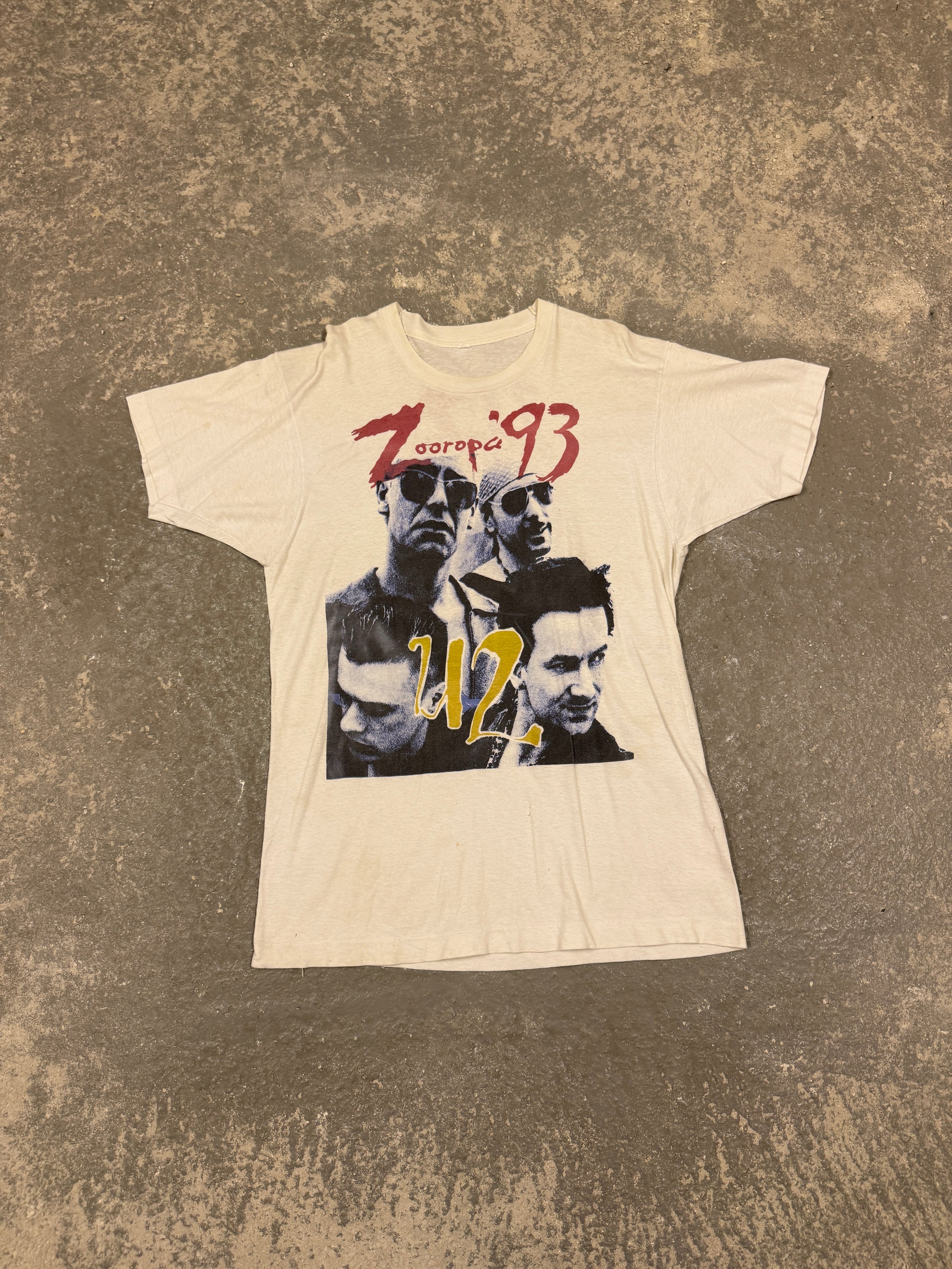 Vintage U2 Zooropa 93' T-shirt (XL)
