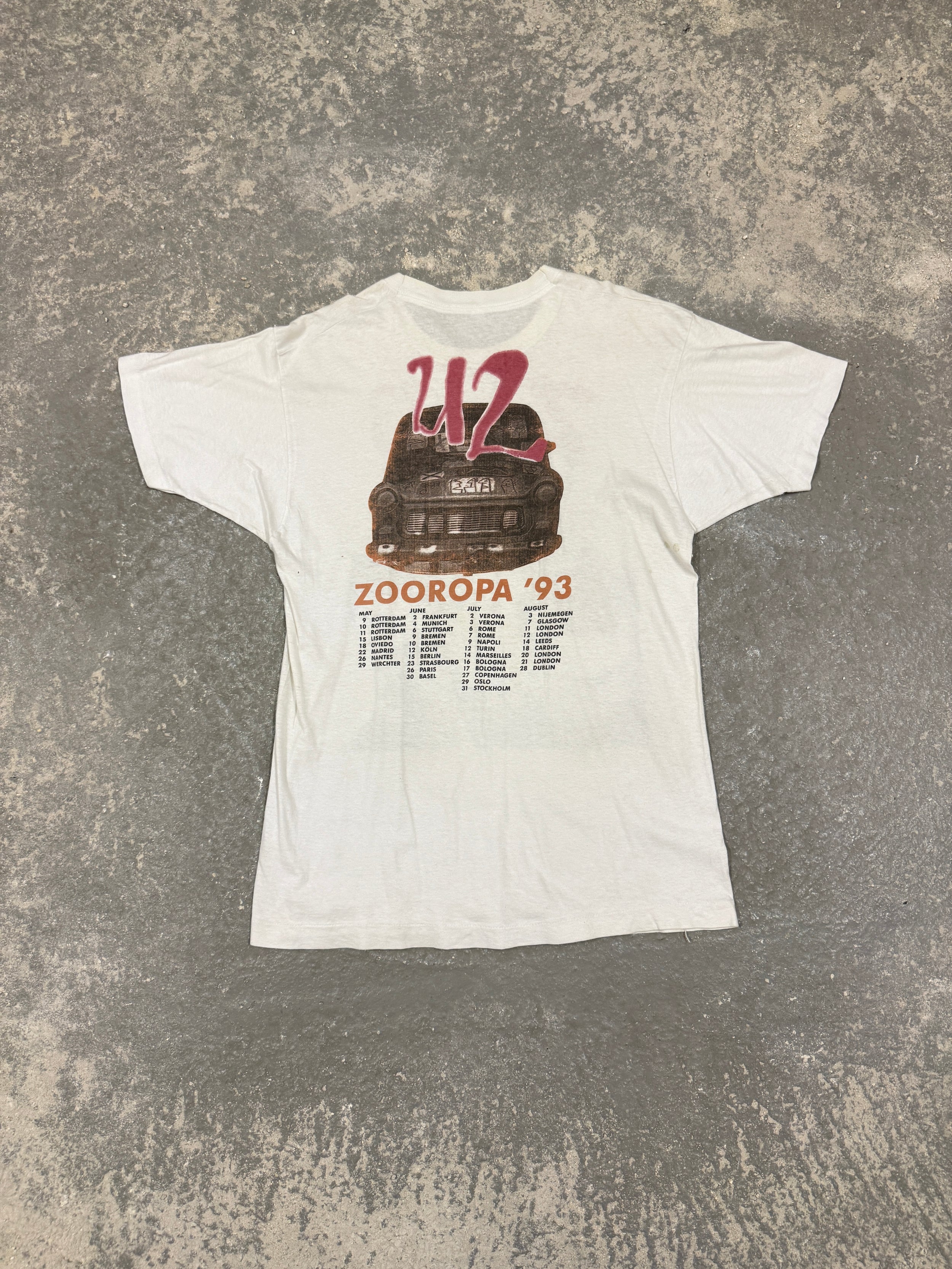 Vintage U2 Zooropa 93' T-shirt (XL)