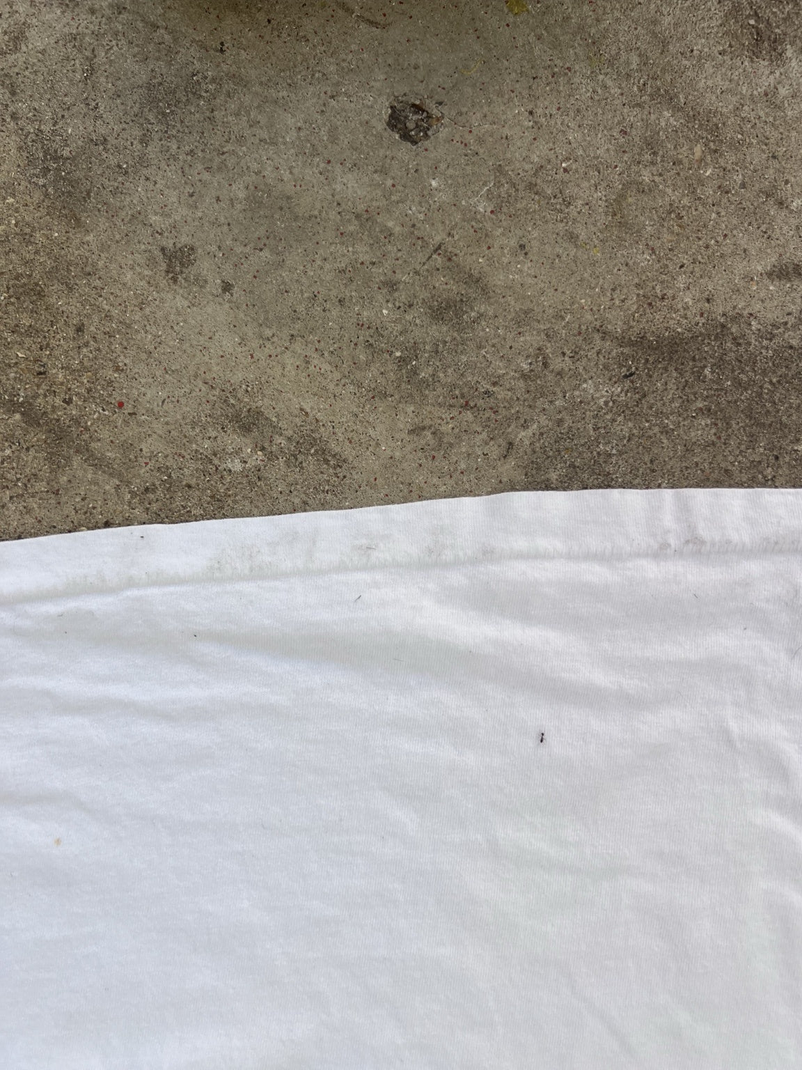 Vintage T-shirt condition detail