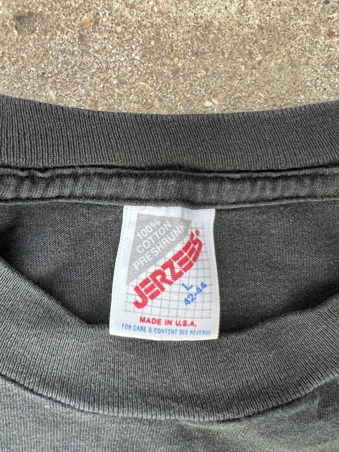Vintage Culture Shock T-shirt Jerzees tag