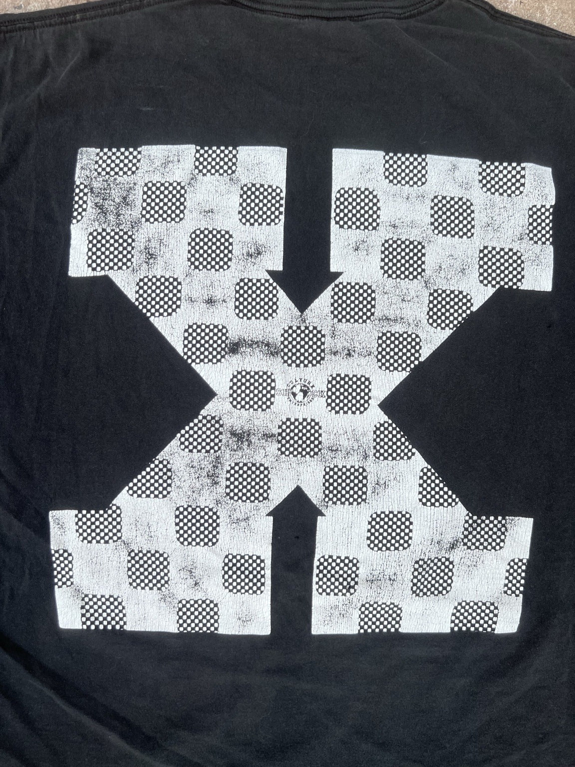 Vintage Culture Shock T-shirt Back graphic detail
