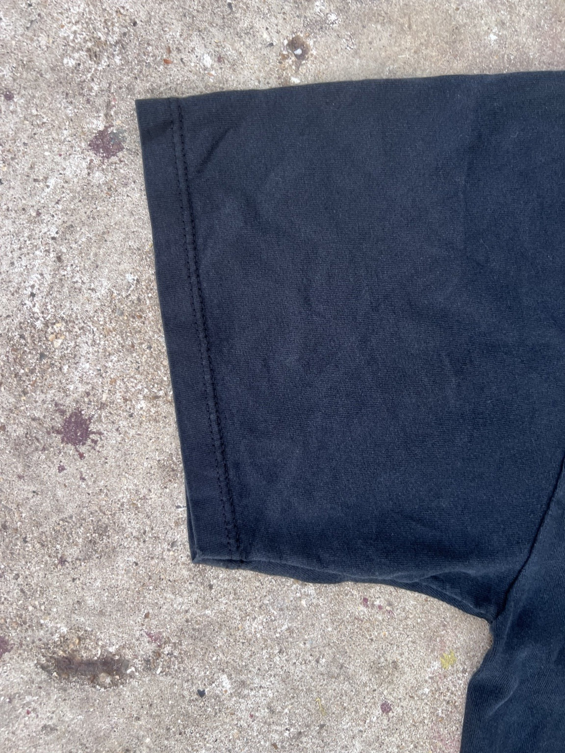 Vintage Culture Shock T-shirt Sleeve stitching