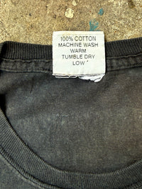 Haile Selassie vintage T-shirt care label