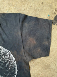 Haile Selassie vintage T-shirt sleeve fading