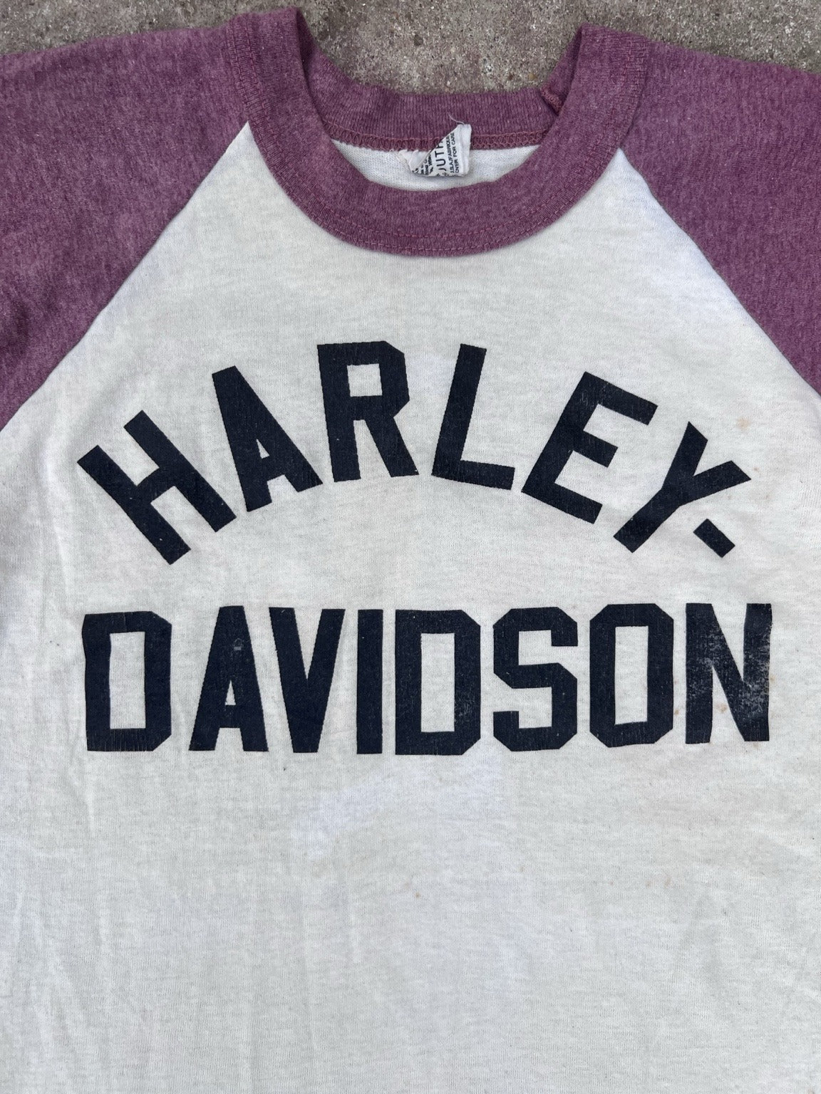 Front Harley Davidson logo close-up