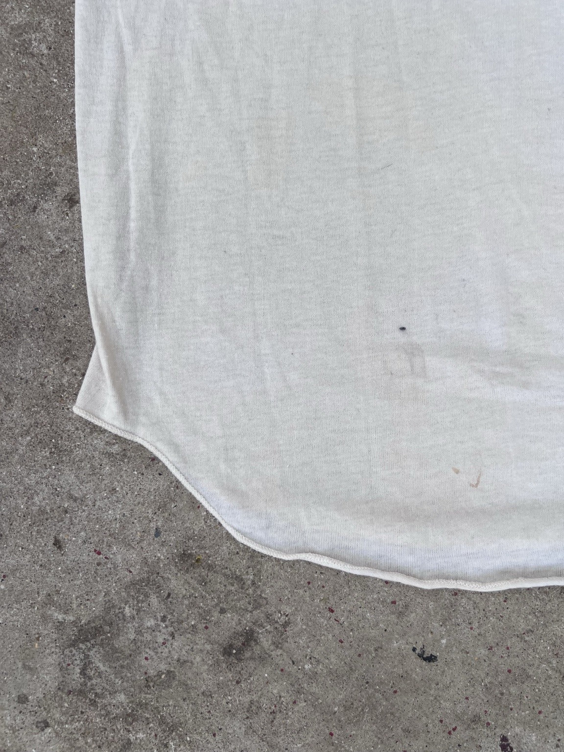 Fabric wear close-up