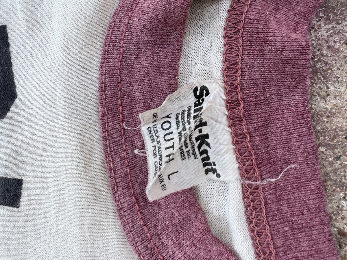 Sand Knit Youth L tag