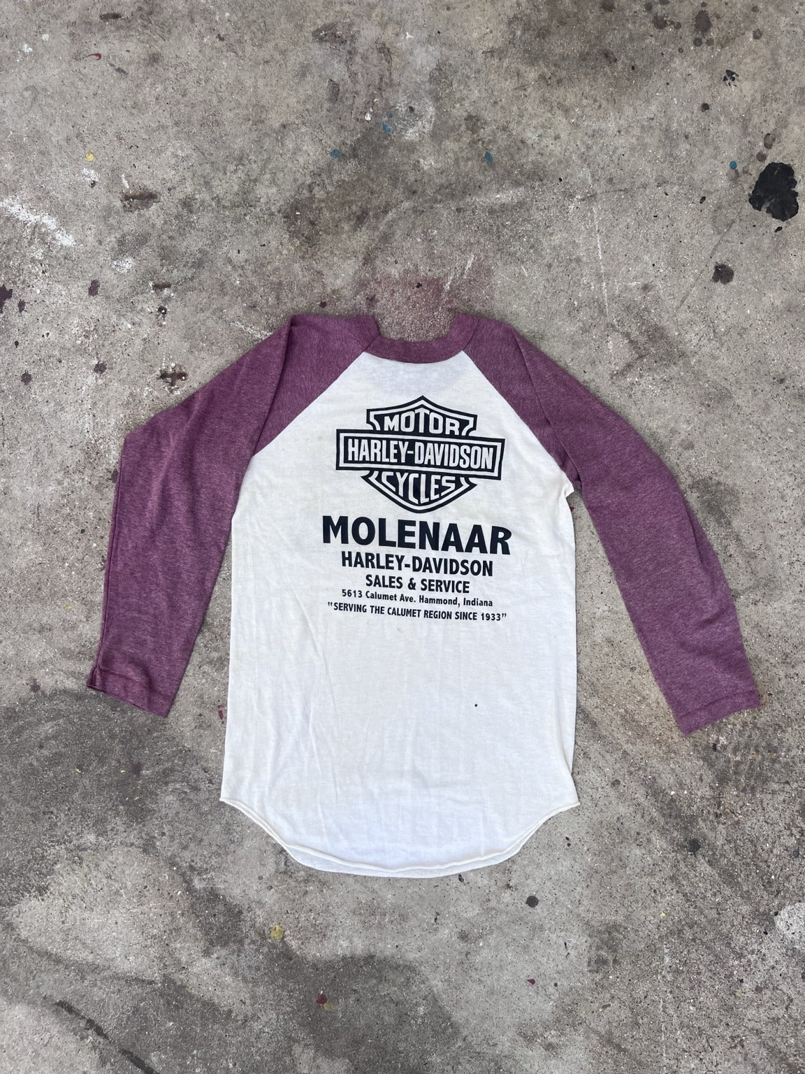 Back Molenaar Harley Davidson dealership print