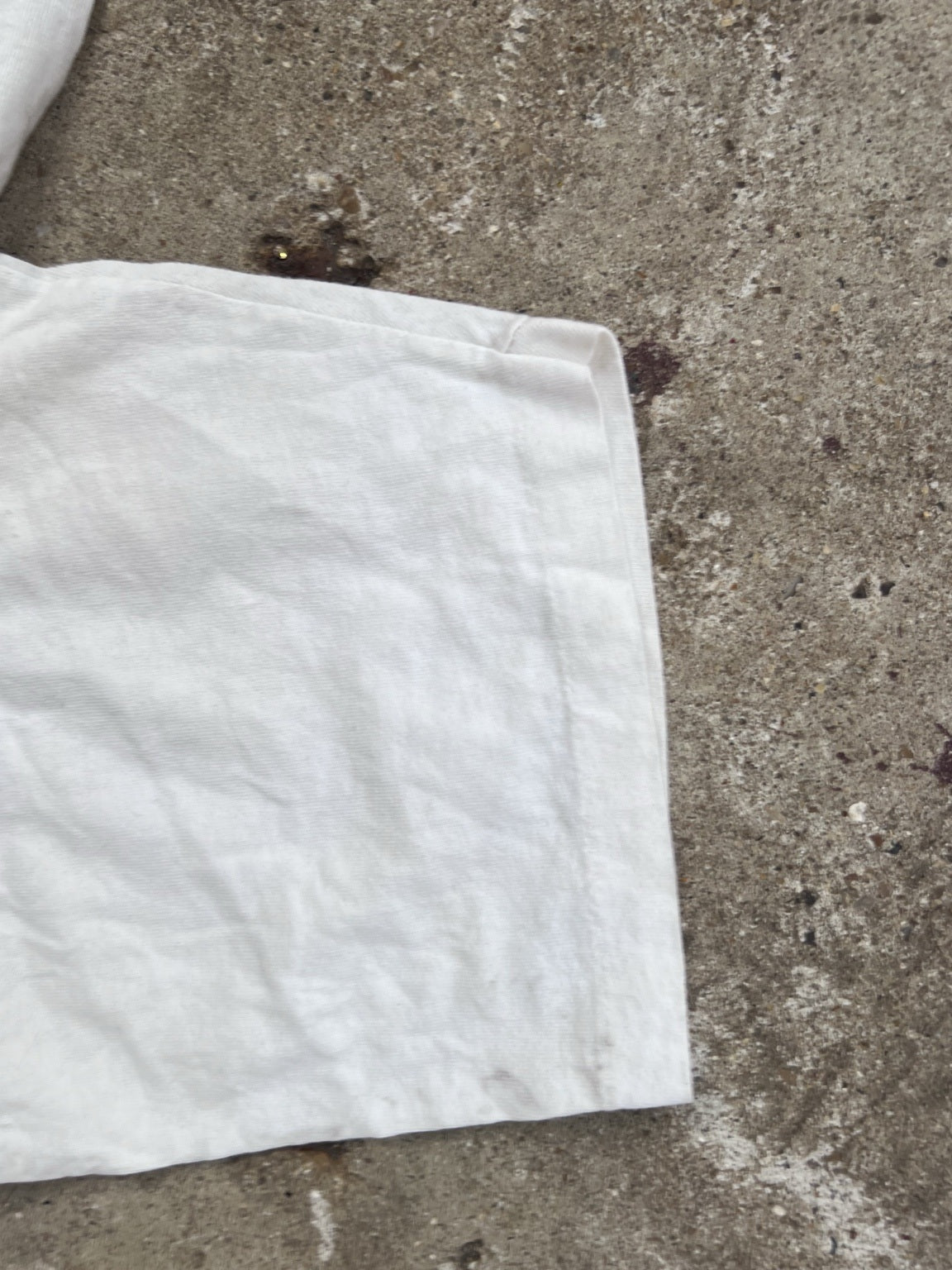 Sleeve seam detail