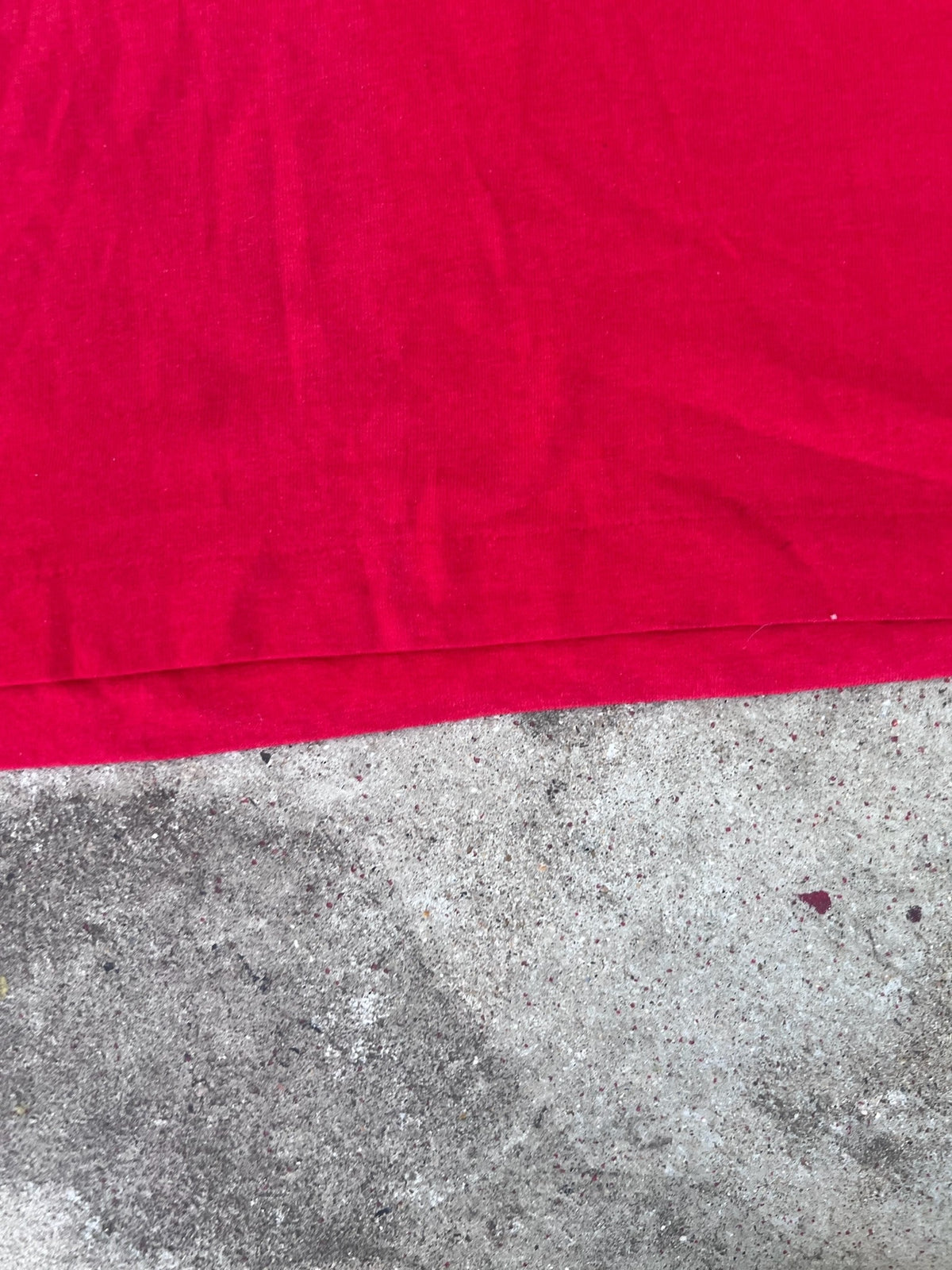 Marlboro Racing Team vintage T-shirt hem detail