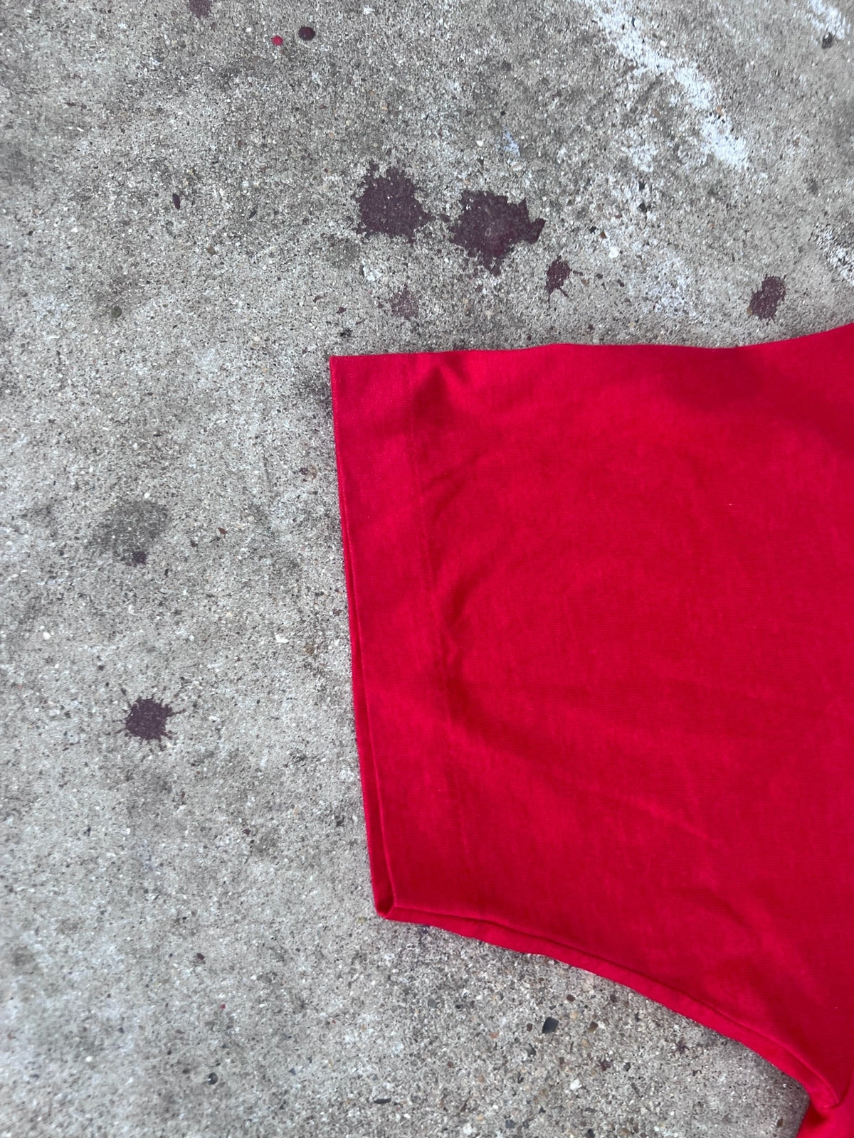 Marlboro Racing Team vintage T-shirt sleeve detail