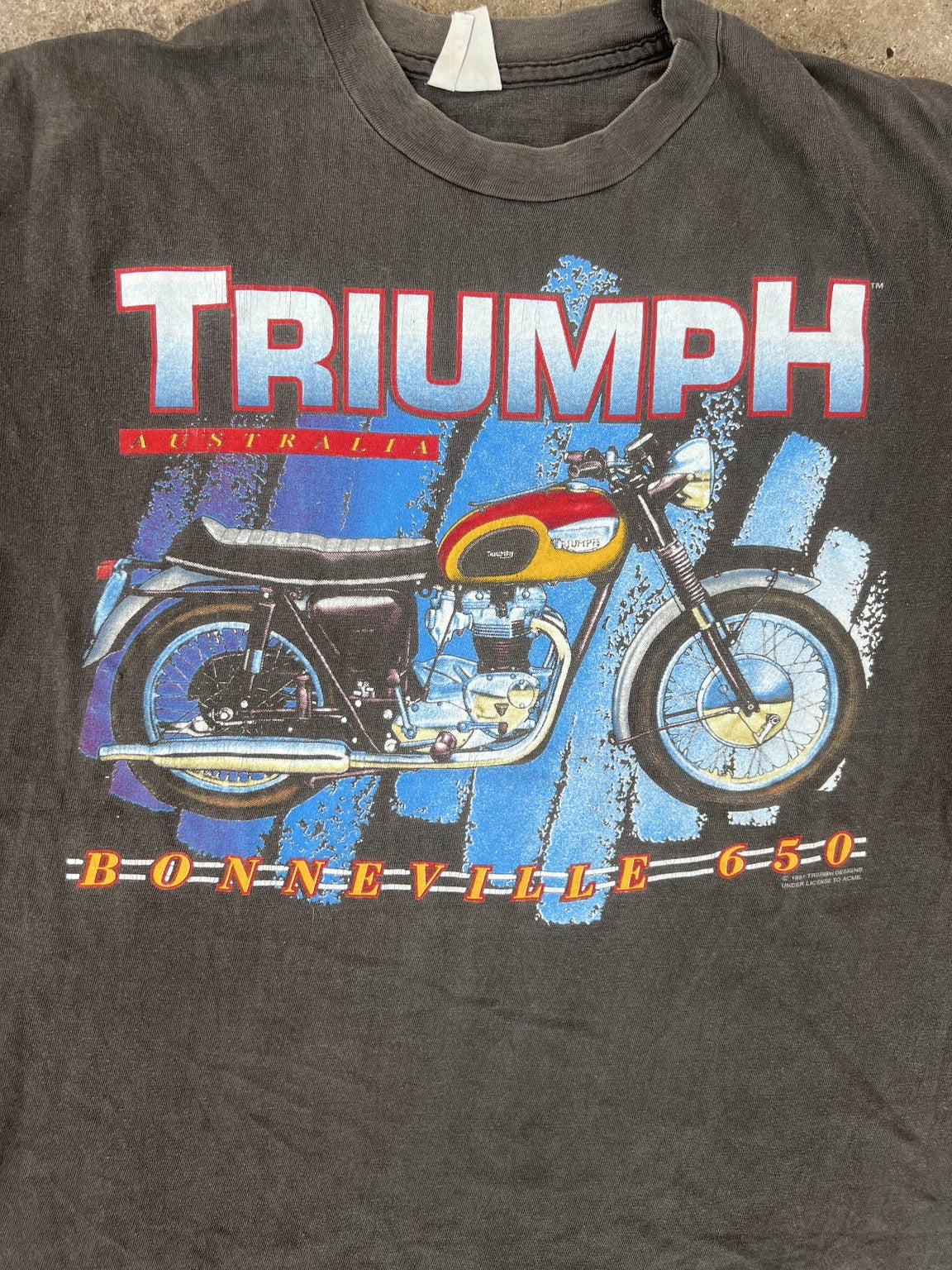 Motorcycle graphic close-up