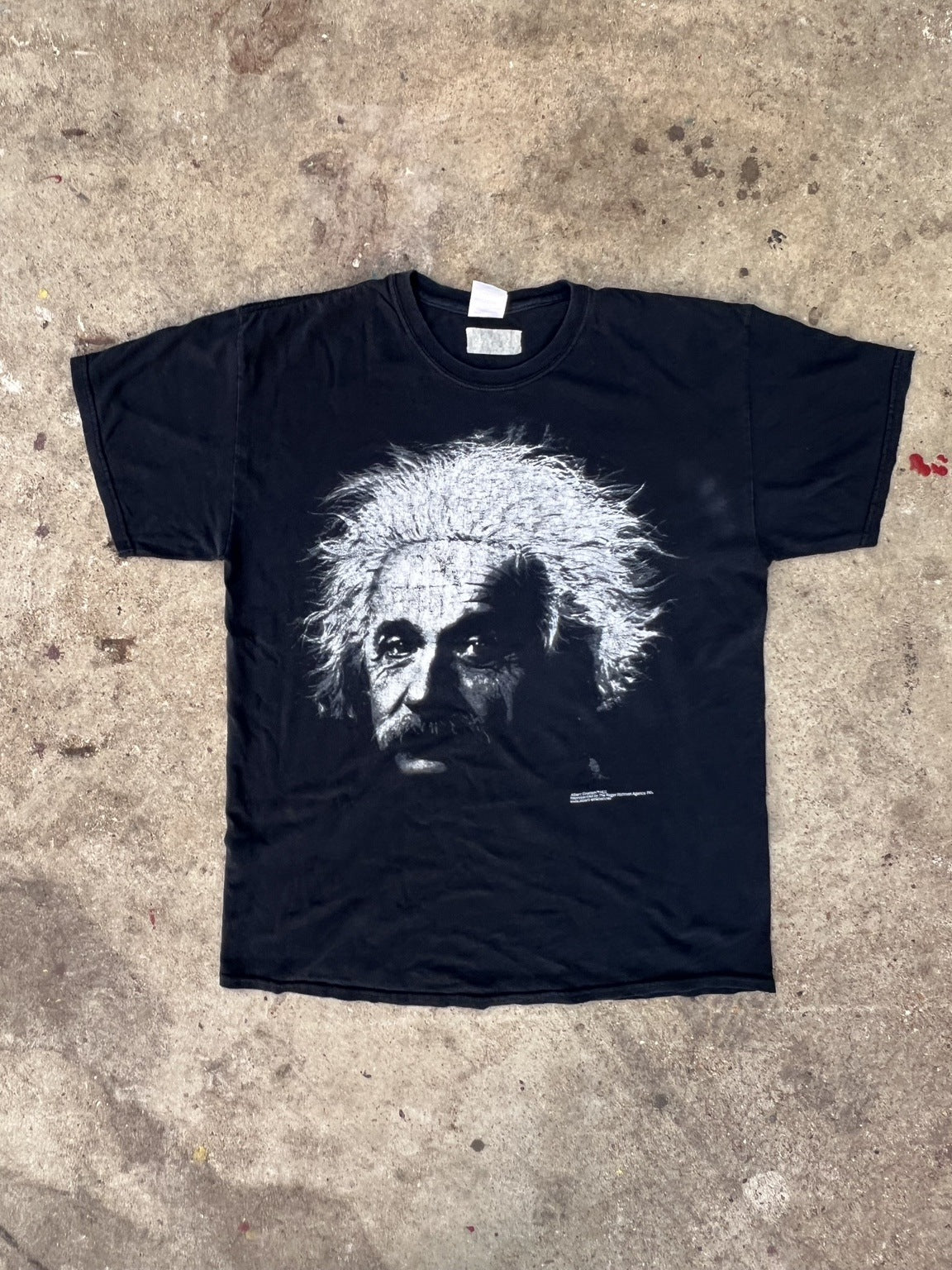 Full front Einstein portrait