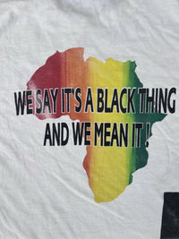 Back slogan detail