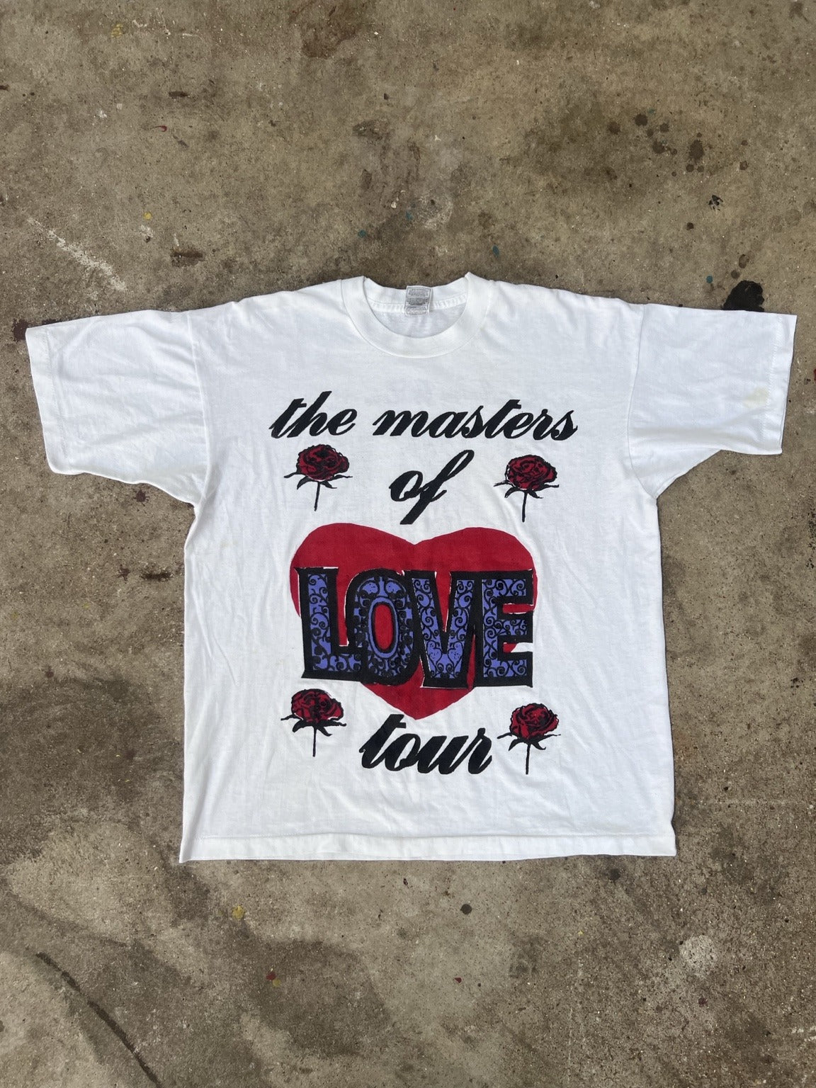 The Masters of Love Tour T-shirt front