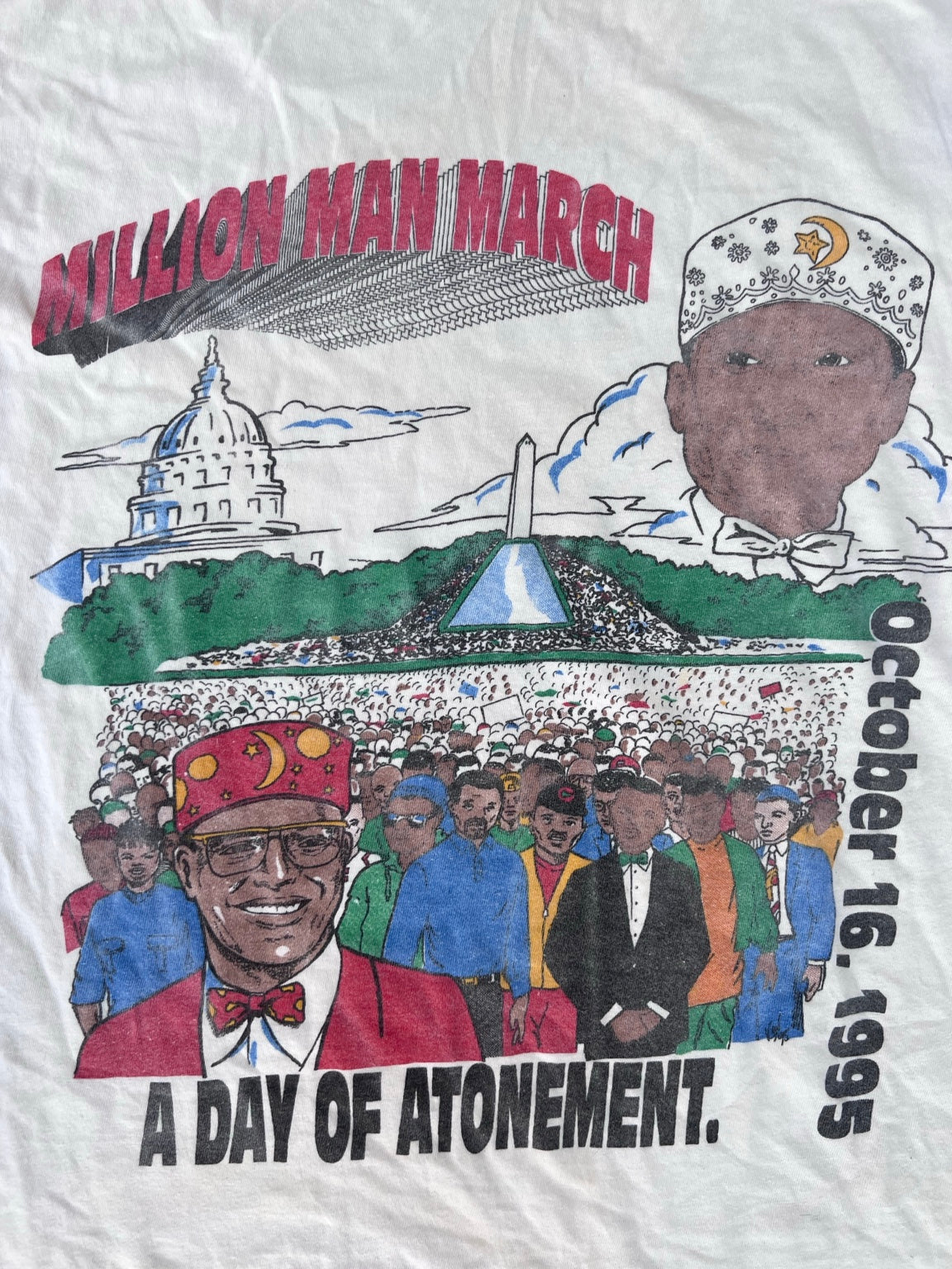 Front print close-up