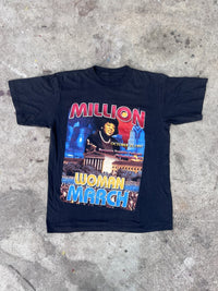 Million Woman March vintage T-shirt Front full