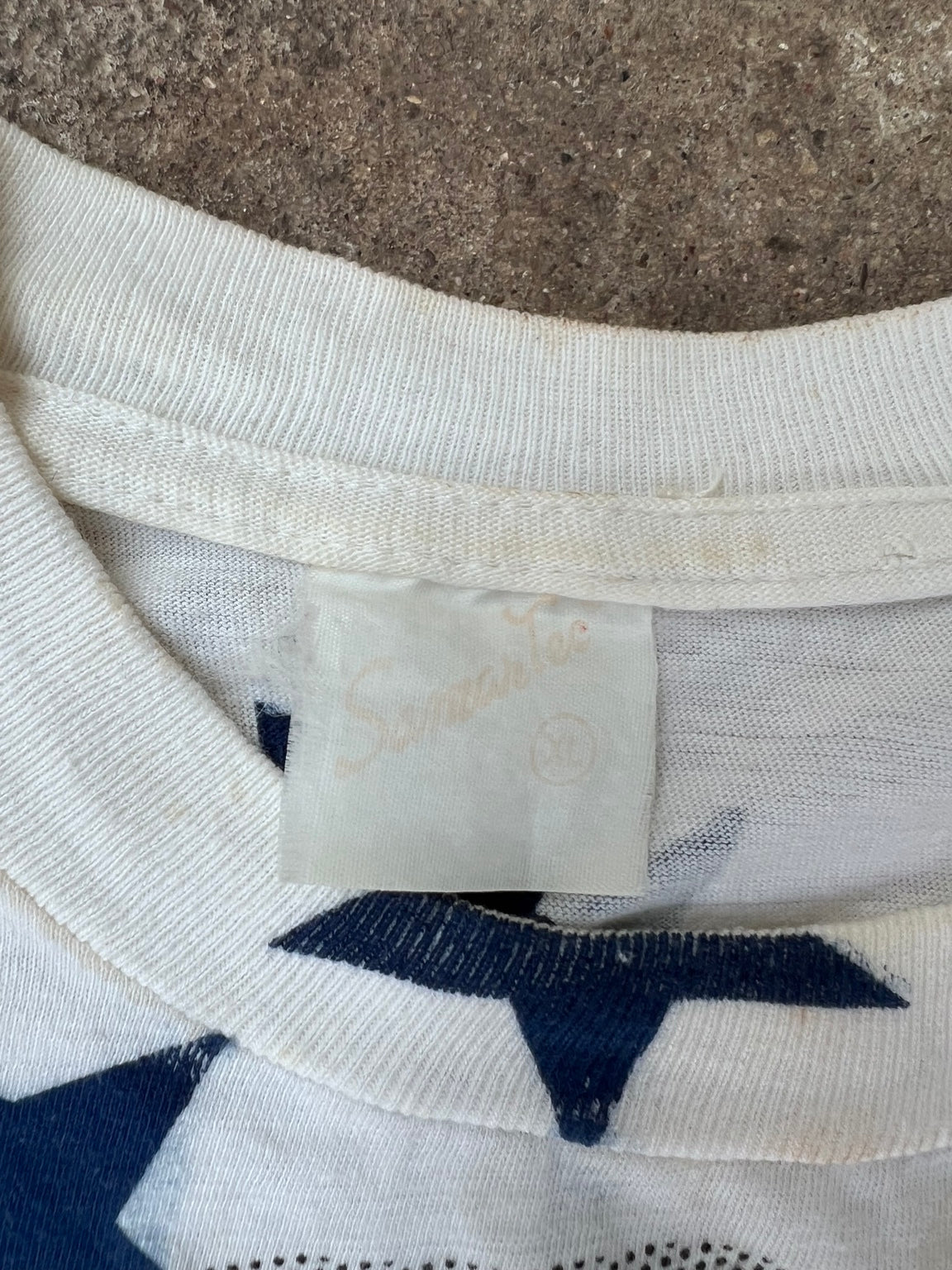 Faded tag