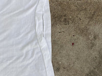 Vintage T-shirt hem construction detail