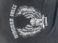 Vintage Harley-Davidson Niagara Falls Canada T-shirt detail
