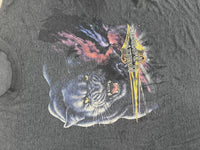 Vintage Harley-Davidson Panther T-shirt detail