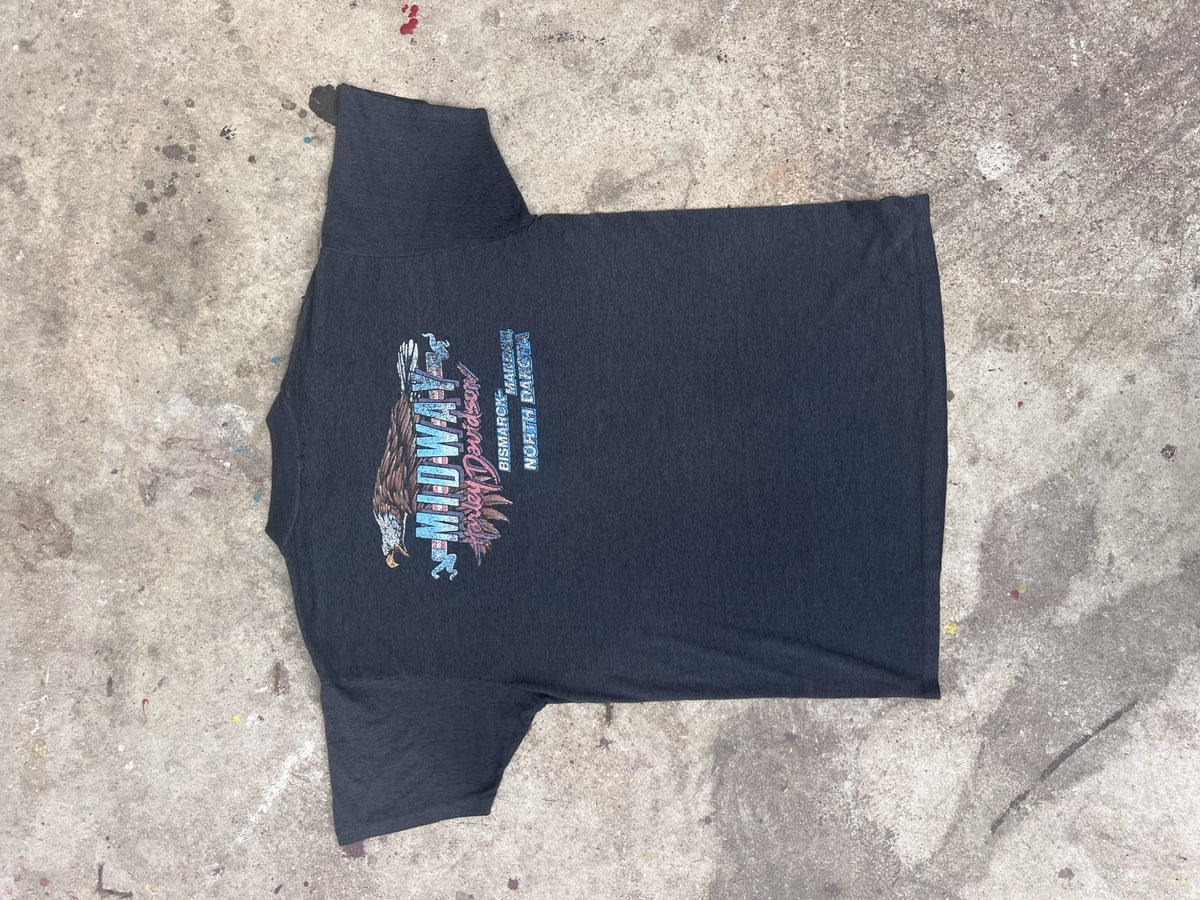Vintage Harley-Davidson Panther T-shirt detail