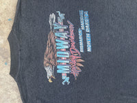 Vintage Harley-Davidson Panther T-shirt detail