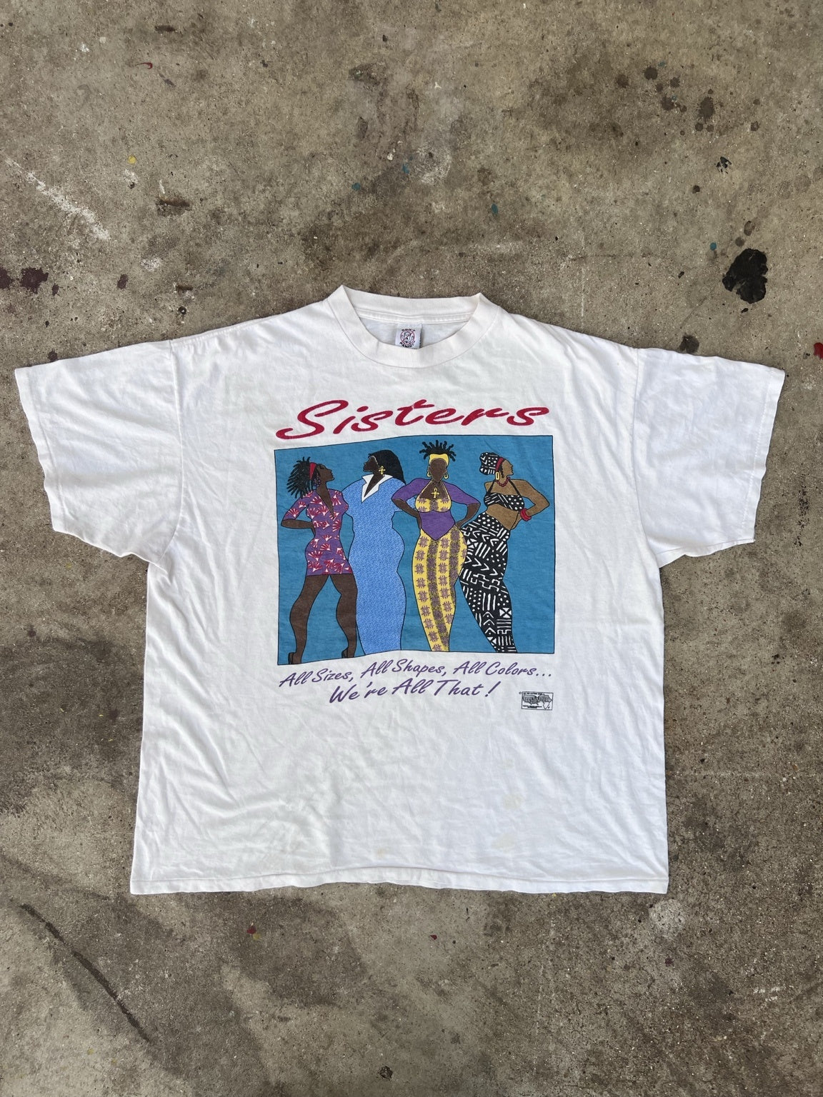 Sisters vintage T-shirt front