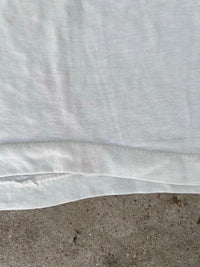 Vintage T-shirt hem construction detail